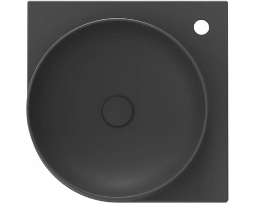 Umyvadlo na desku s kulatou mísou na čtvercové desce