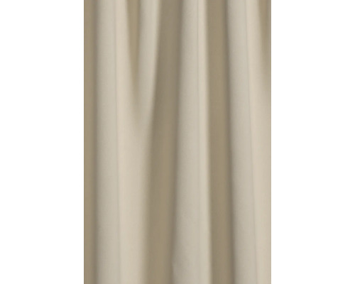 Béžový závěs z látky