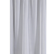 Bílá, průsvitná záclonová látka