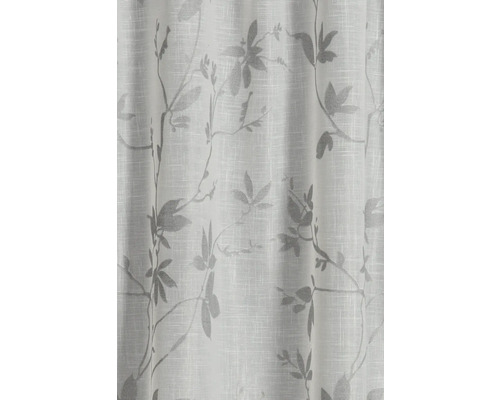 Záclona s květinovým vzorem