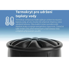 Kryt pro udržení teploty vody v ochlazovací kádi