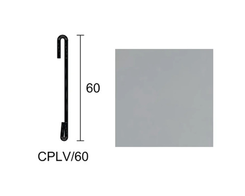 Profil CPLV/60 s hákem pro upevnění
