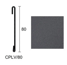 Závěsný profil CPLV/80 pro stavební desky, rozměry 80 mm