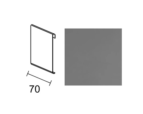 Profil s rozměry 70 mm