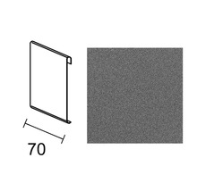 Detail profilu soklové lišty 70 milimetrů