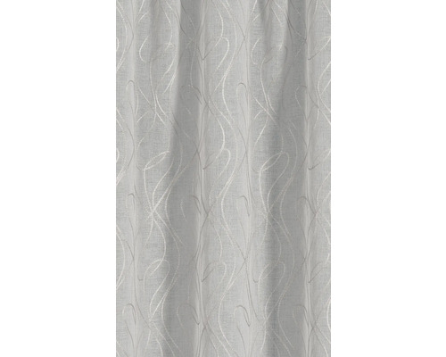 Záclona s květinovým vzorem