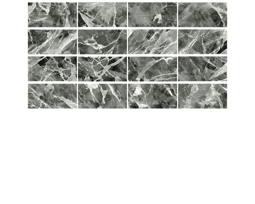 Několik šedých dlaždic s mramorovým vzorem