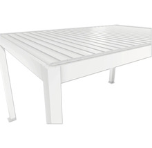 Zahradní stůl s lamelovou deskou