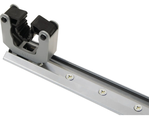 Kovová lišta na nářadí s jedním držákem