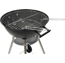 Kulatý gril s grilovacím roštem a stativem