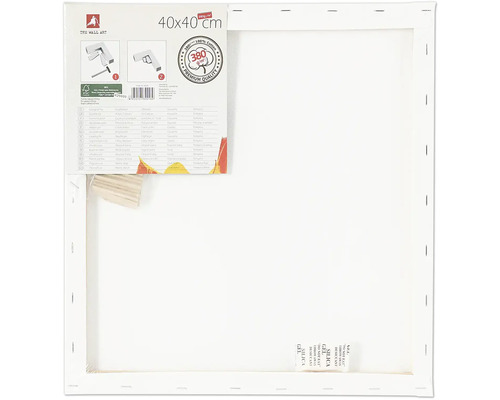 Malířské plátno o rozměrech 40 krát 40 centimetrů