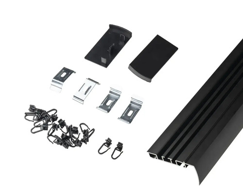 Komponenty pro montáž žaluzií: kryt, držáky a příslušenství