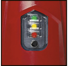 Ukazatel nabíjení baterie se třemi světly a tlačítkem