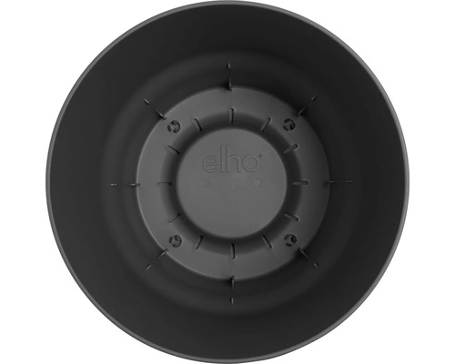 Pohled zevnitř na květináč