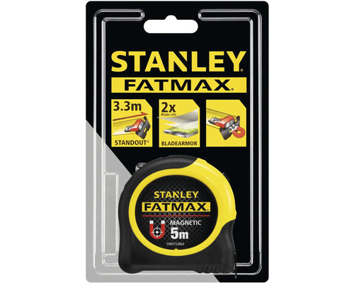 Svinovací metr Stanley Fatmax, 5 metrů, magnetický