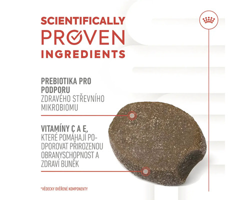 Živiny v krmivu pro zvířata na podporu zdraví zvířat