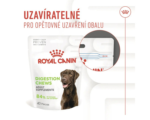 Royal Canin Digestions žvýkací pamlsky pro dospělé psy, 40 kusů