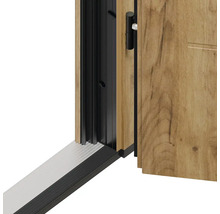 Detail interiérových dveří s rámem