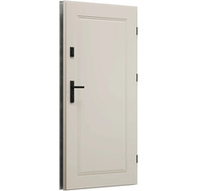 Bílé interiérové dveře s černou klikou