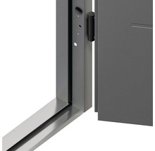 Detail interiérových dveří s rámem