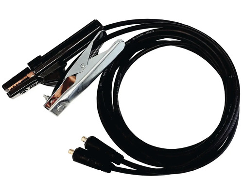 Svařovací kabel se svorkou a zástrčkou