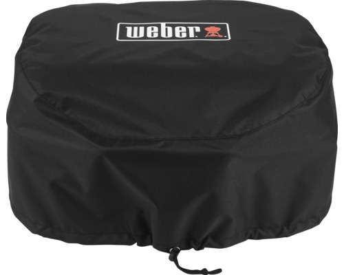 Černý kryt na gril Weber pro ochranu před povětrnostními vlivy a nečistotami
