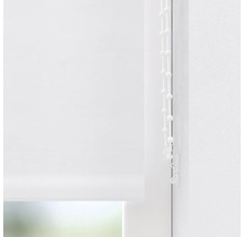 Bílá roleta s řetízkovým ovládáním pro dekoraci oken