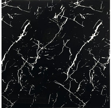 Dekorativní deska se vzhledem mramoru v černé a bílé barvě