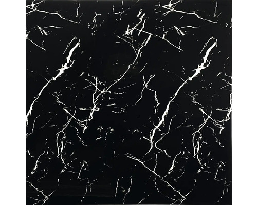 Dekorativní deska se vzhledem mramoru v černé a bílé barvě