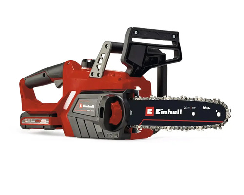 Akumulátorová řetězová pila Einhell s délkou řezu 25 centimetrů