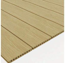 Terasy z dřevoplastu s dutým komorovým profilem