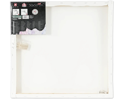 Malířské plátno o rozměrech 50x50 cm