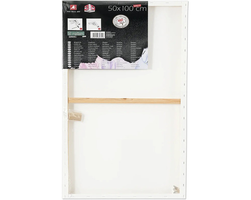 Napínací rám o rozměrech 50 x 100 cm