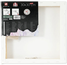 Malířské plátno o rozměrech 30x30 cm a pečetí FSC