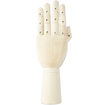 Dřevěná kloubová ruka