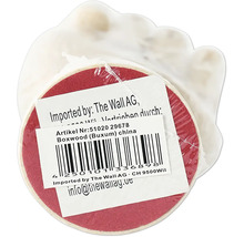 Podložka z buxusu s etiketou