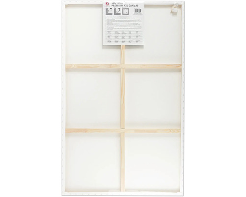 Prázdné XXL plátno s dřevěným rámem, formát 100 x 150 cm