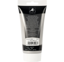 Tuba stříbrné umělecké akrylové barvy