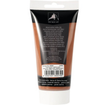 Tuba umělecké akrylové barvy pálená siena