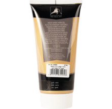 Tuba zlaté akrylové barvy pro umělce