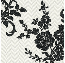 Tapeta s květinovým vzorem na strukturovaném pozadí