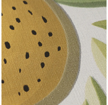 Detail textilního vzoru s motivy ovoce