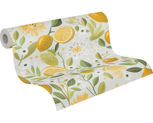 Role tapety se vzorem citronů