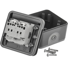 Otevřená krabice spínače pro povrchovou montáž se šrouby