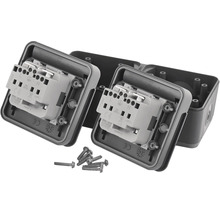 Spínače do vlhkých prostor s šrouby a krytem