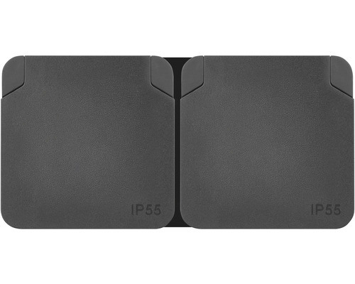 Zásuvka do vlhkého prostředí s ochranou IP55