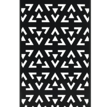 Dekorativní deska s geometrickým trojúhelníkovým vzorem