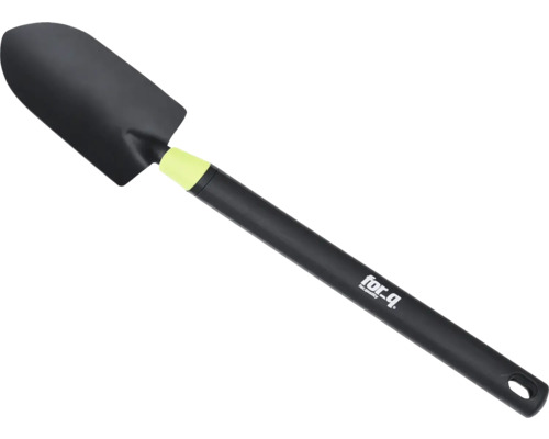 Malá zahradní lopatka s rukojetí a otvorem pro zavěšení