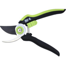 Zahradní nůžky s černou rukojetí a čepelí