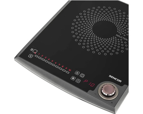 Indukční varná deska Sencor s ovládacím panelem